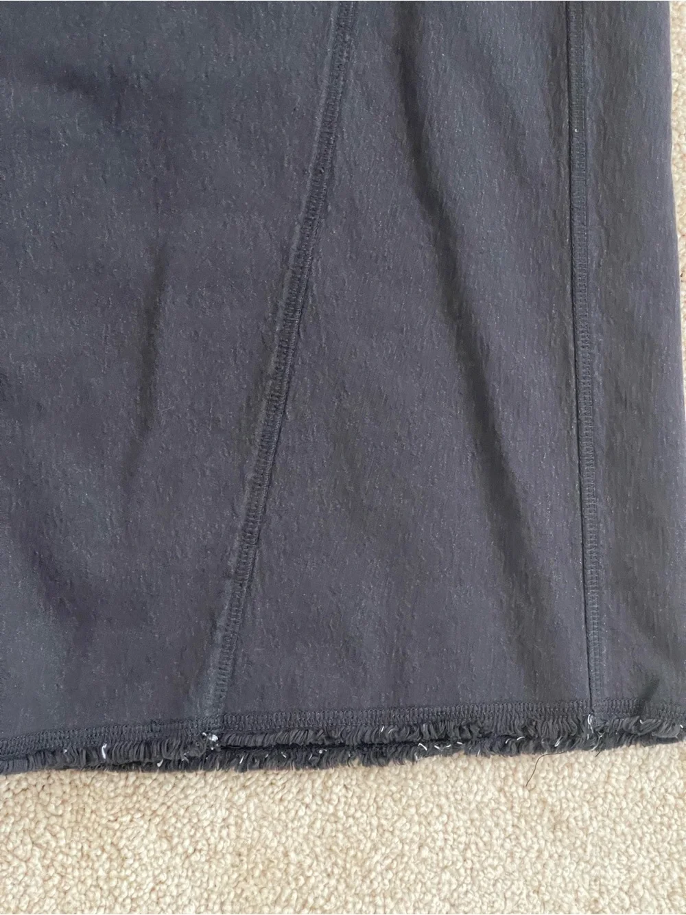 Aerie soft landing trousers in smoked grey, size small LONG length